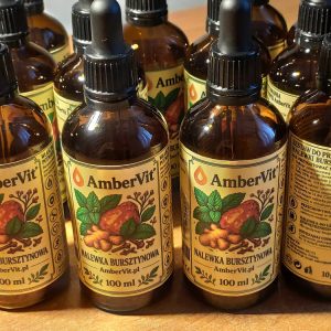 AmberVit - Zestaw do przygotowania nalewki bursztynowej